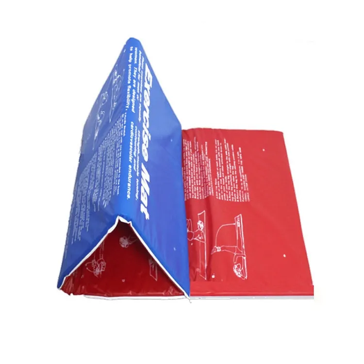 Foldable Fitness Exercise Gymnastics Mat School Gym Sit-Up Sponge Mat, Specification: 180x60x1.5cm