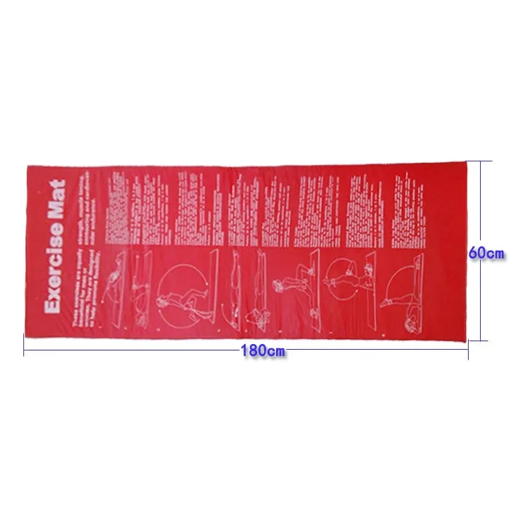 Foldable Fitness Exercise Gymnastics Mat School Gym Sit-Up Sponge Mat, Specification: 180x60x1.5cm