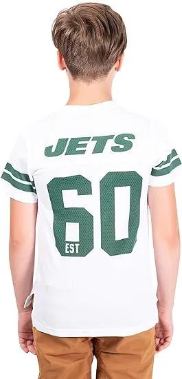 NFL Official Youth Super Soft Game Day Mesh Jersey Shirt|New York Jets