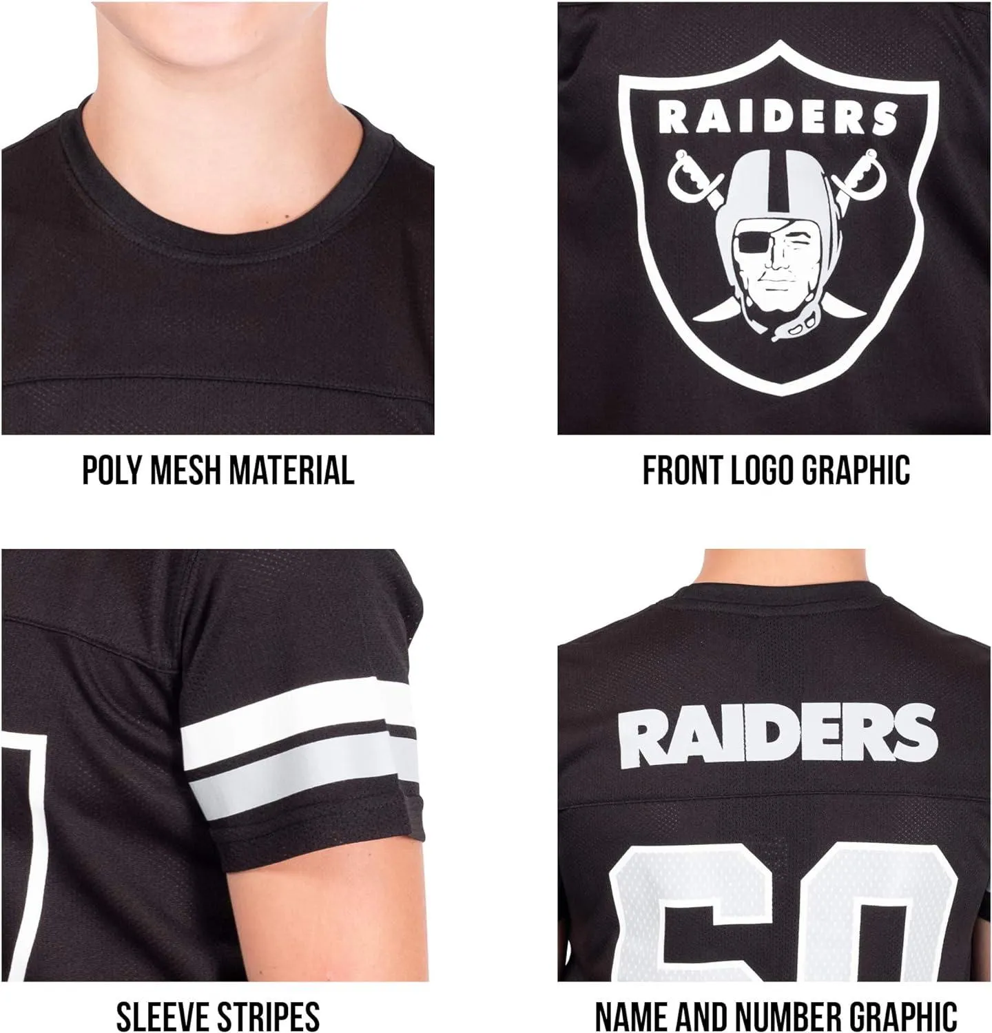 NFL Official Youth Super Soft Game Day Mesh Jersey Shirt|Pittsburgh Steelers