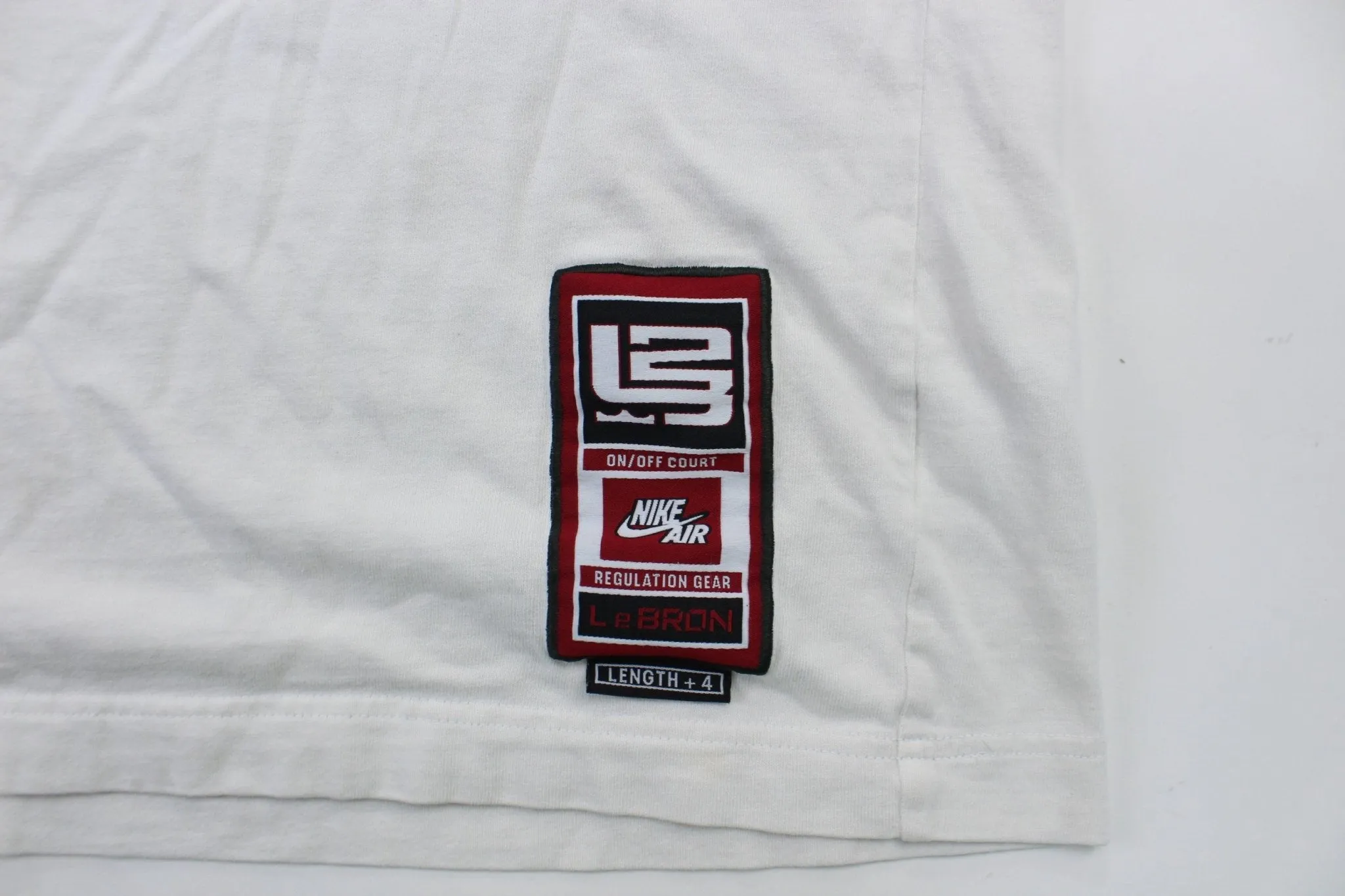 Nike Logo Lebron James Embroidered T-Shirt