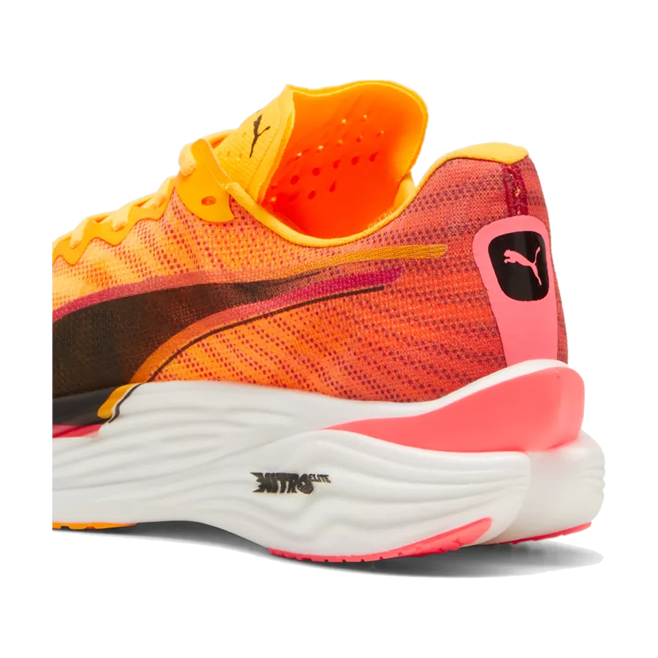 PUMA Men's Deviate NITRO Elite 3 Sun Stream/Sunset Glow/Puma White