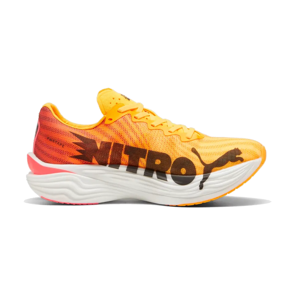 PUMA Men's Deviate NITRO Elite 3 Sun Stream/Sunset Glow/Puma White