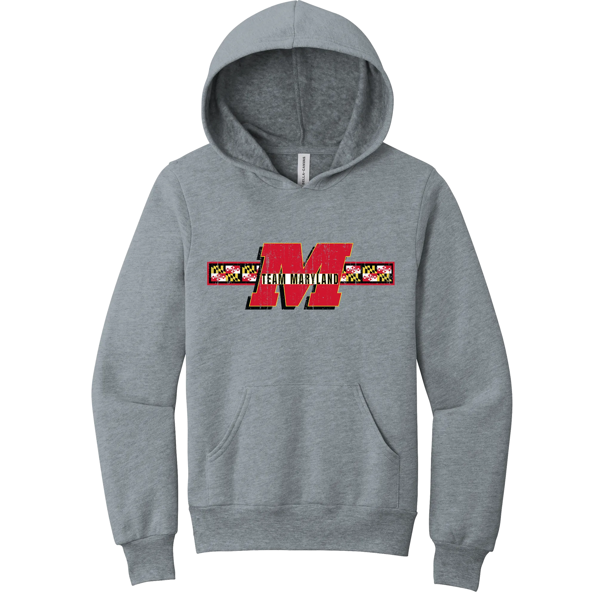 Team Maryland Youth Sponge Fleece Pullover Hoodie