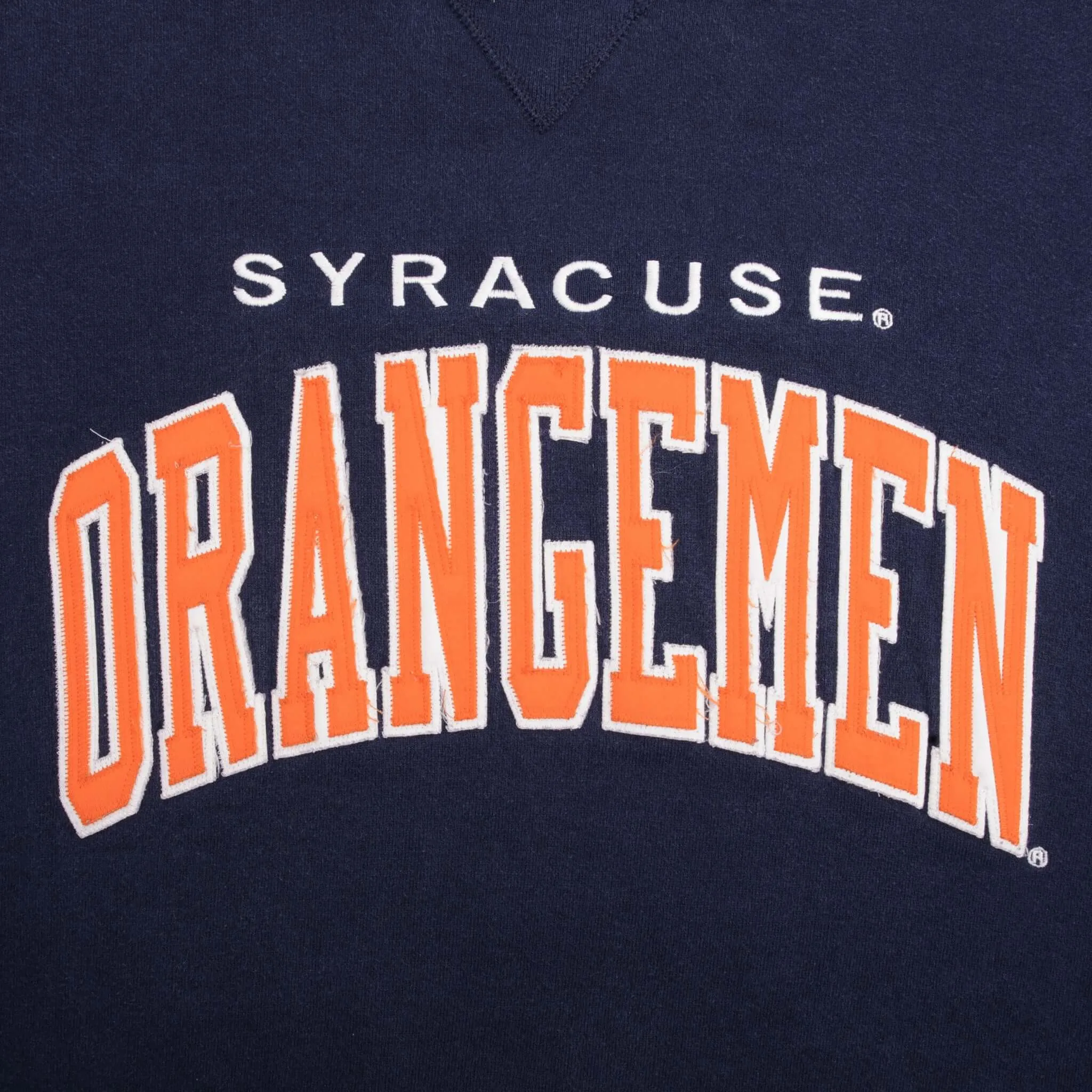 VINTAGE RUSSEL ATHLETIC NCAA SYRACUSE ORANGEMEN SWEATSHIRT 1990S LARGE MADE USA